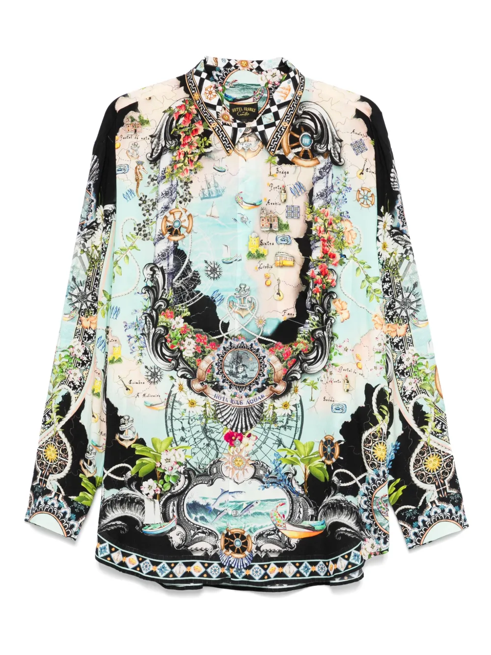 Camilla Oversized overhemd Zwart