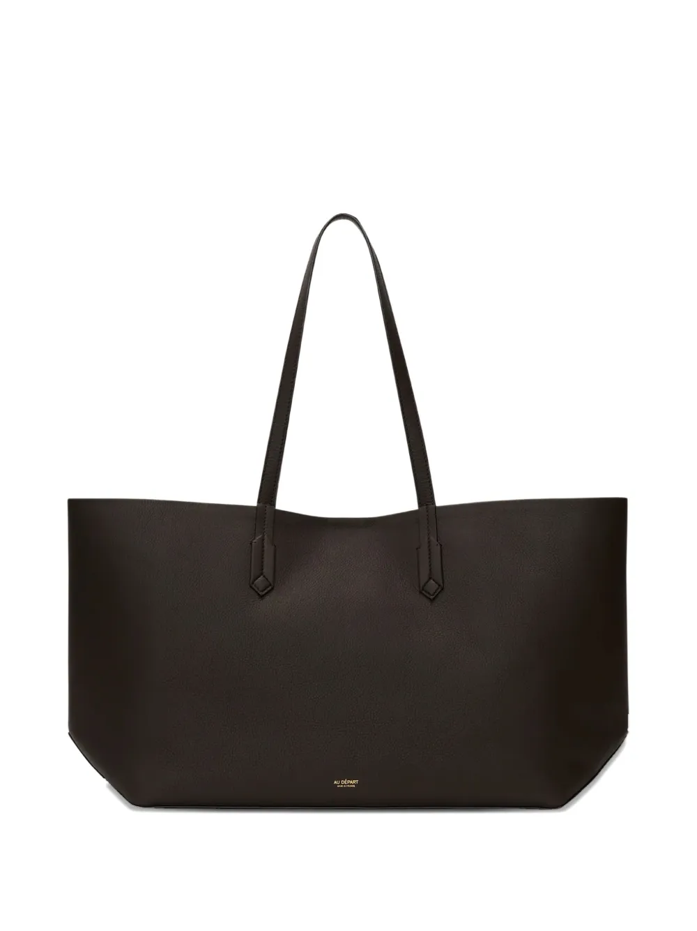 Au Départ detachable-pouch tote bag | Brown | Image 1
