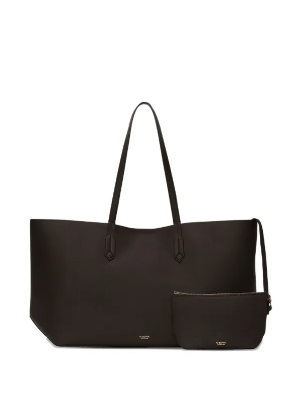 Au Départ レザー トートバッグ | ブラック | FARFETCH JP