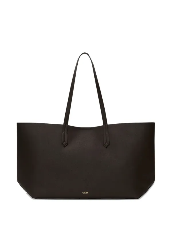 Au Départ レザー トートバッグ | ブラック | FARFETCH JP