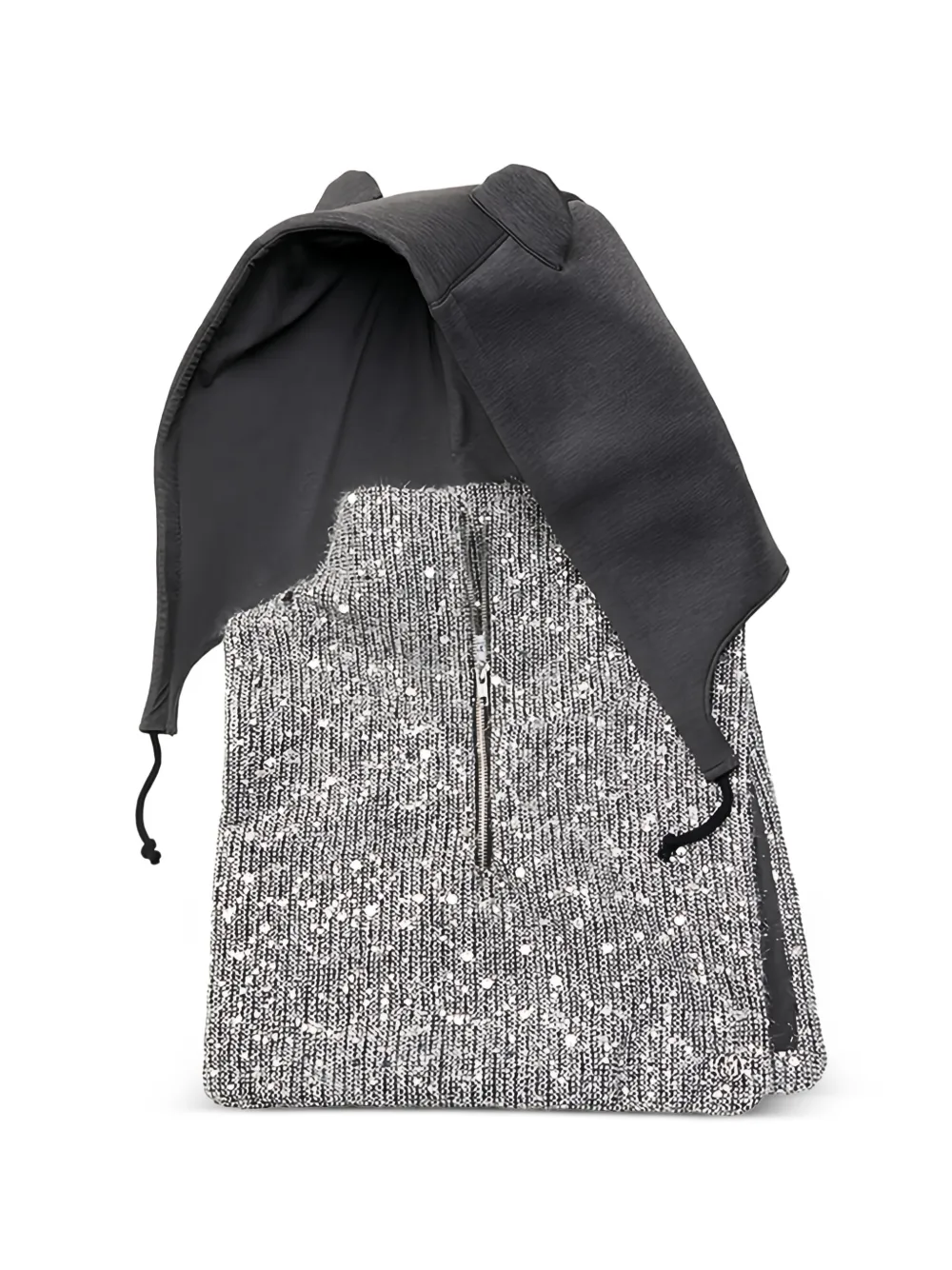 Maison Michel Justin hood hat - Grigio