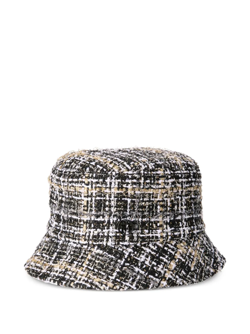 Maison Michel Tweed Bucket Hat