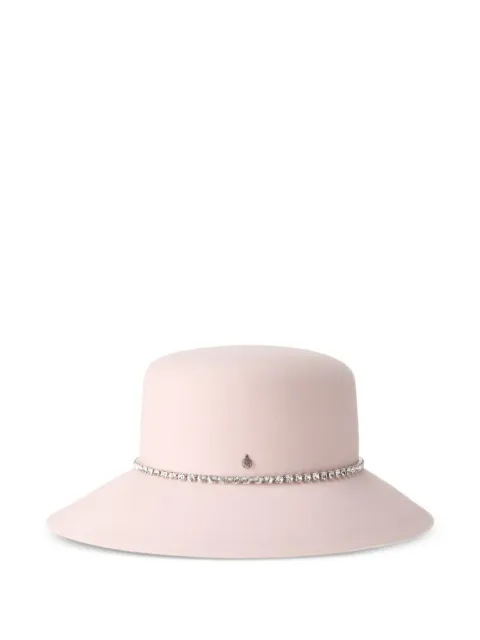 Maison Michel rhinestone-embellished hat