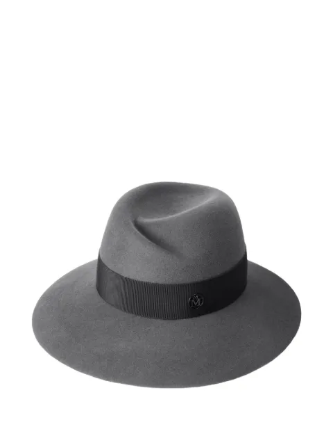 Maison Michel logo-plaque hat