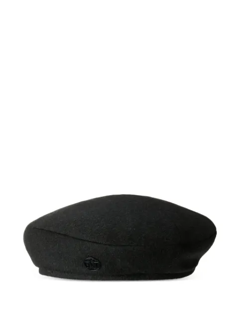 Maison Michel logo-plaque hat