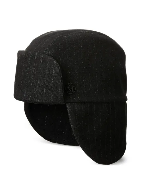 Maison Michel logo-plaque hat