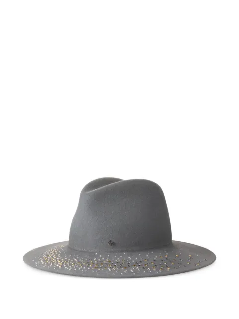 Maison Michel crystal-embellished hat