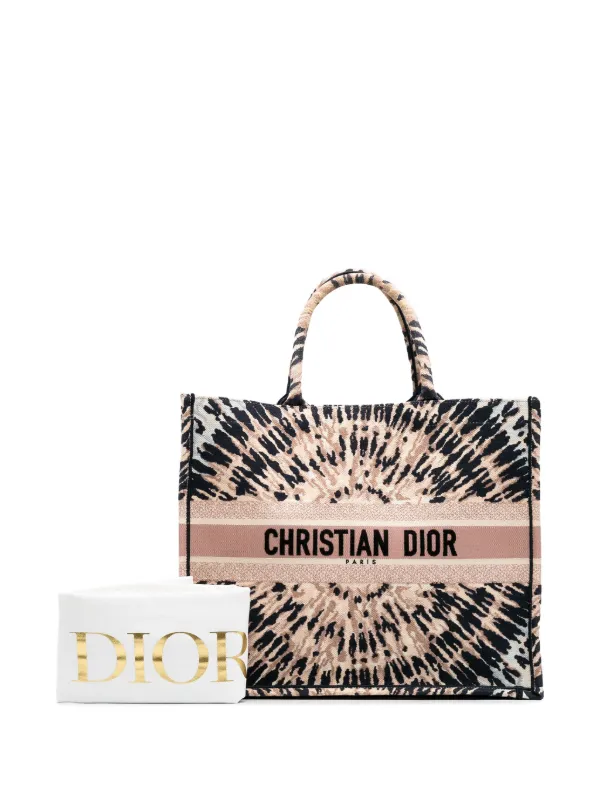 dior tote bag tie dye