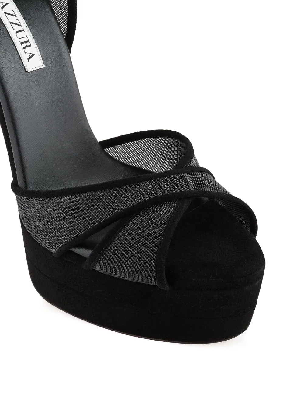 Aquazzura 130mm Divine sandals Black