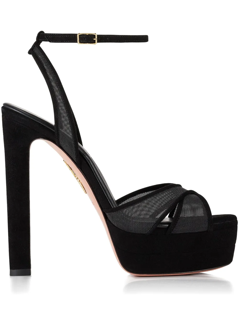 Aquazzura 130mm Divine sandals Black