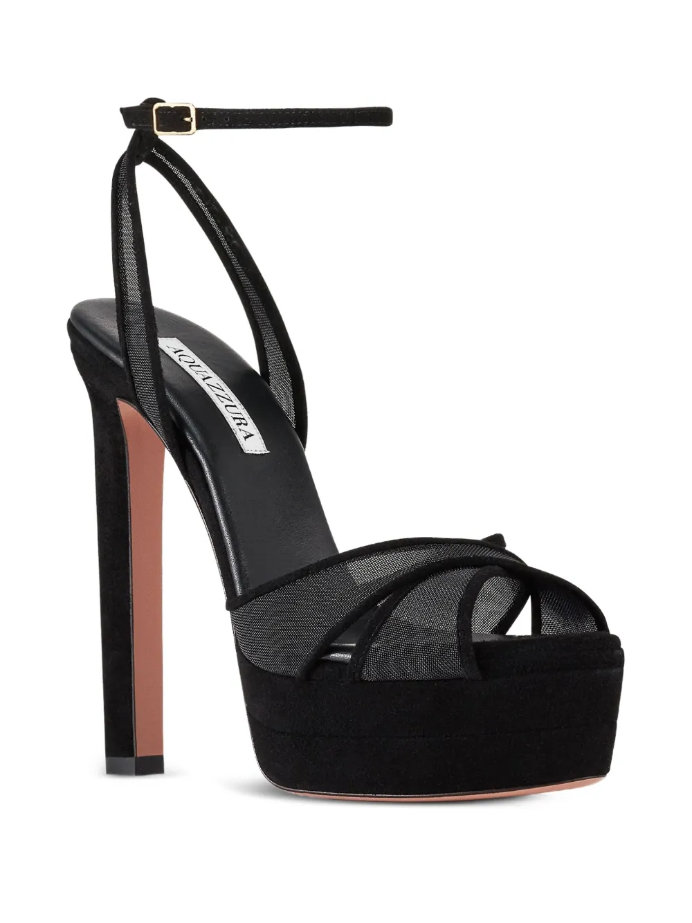 Aquazzura 130mm Divine sandals Black