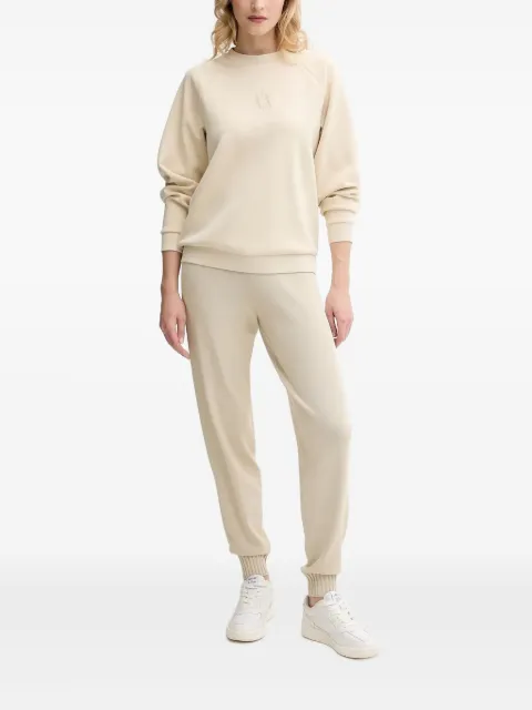 Armani Exchange embroidered raglan-sleeve sweatshirt