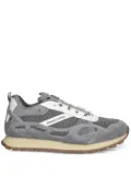 Armani Exchange mesh suede sneakers - Grey