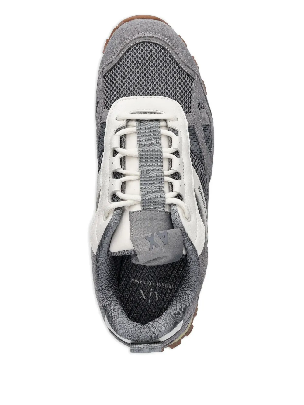 Armani Exchange mesh suede sneakers | Low-Tops | Image 2