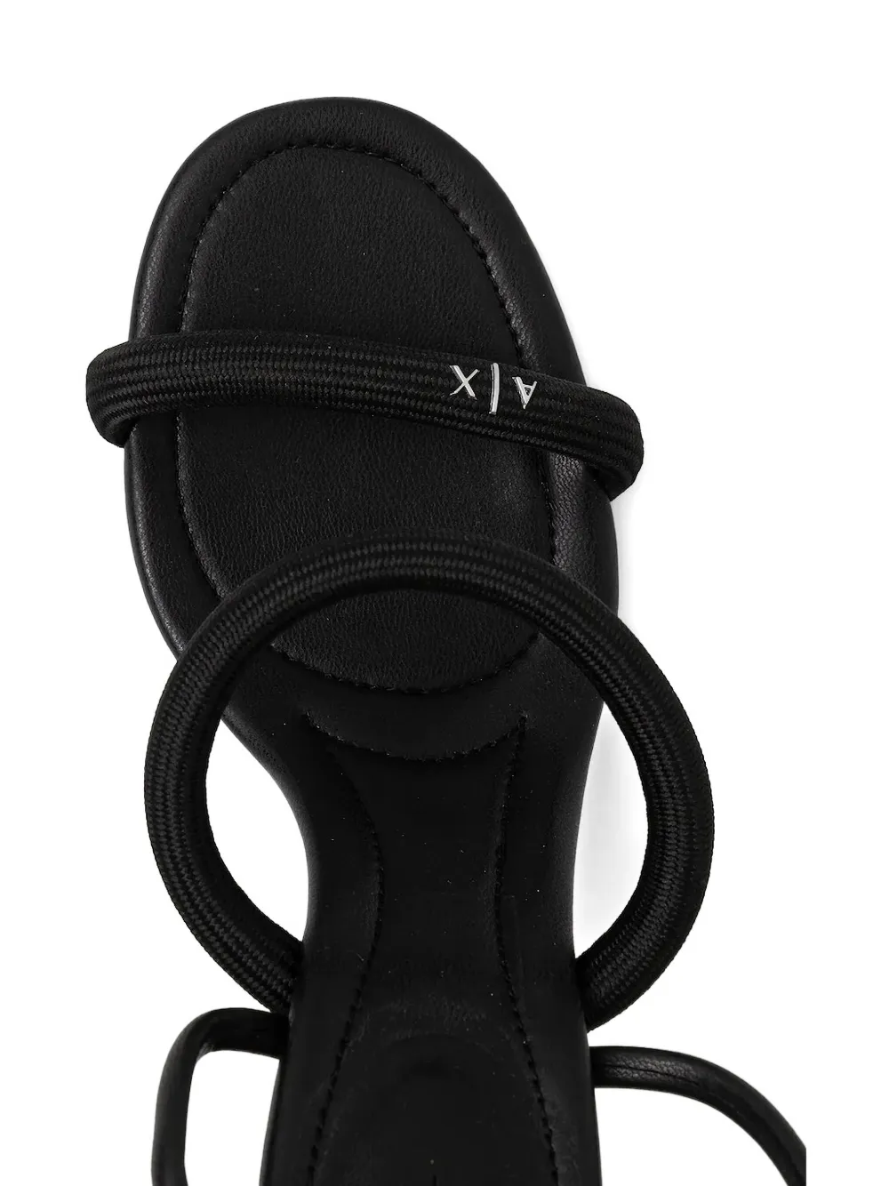 Armani Exchange heeled sandals Black
