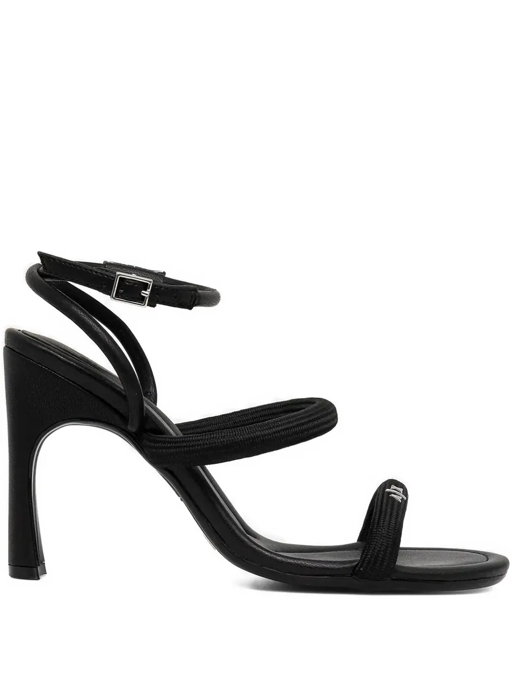 Armani Exchange heeled sandals Black