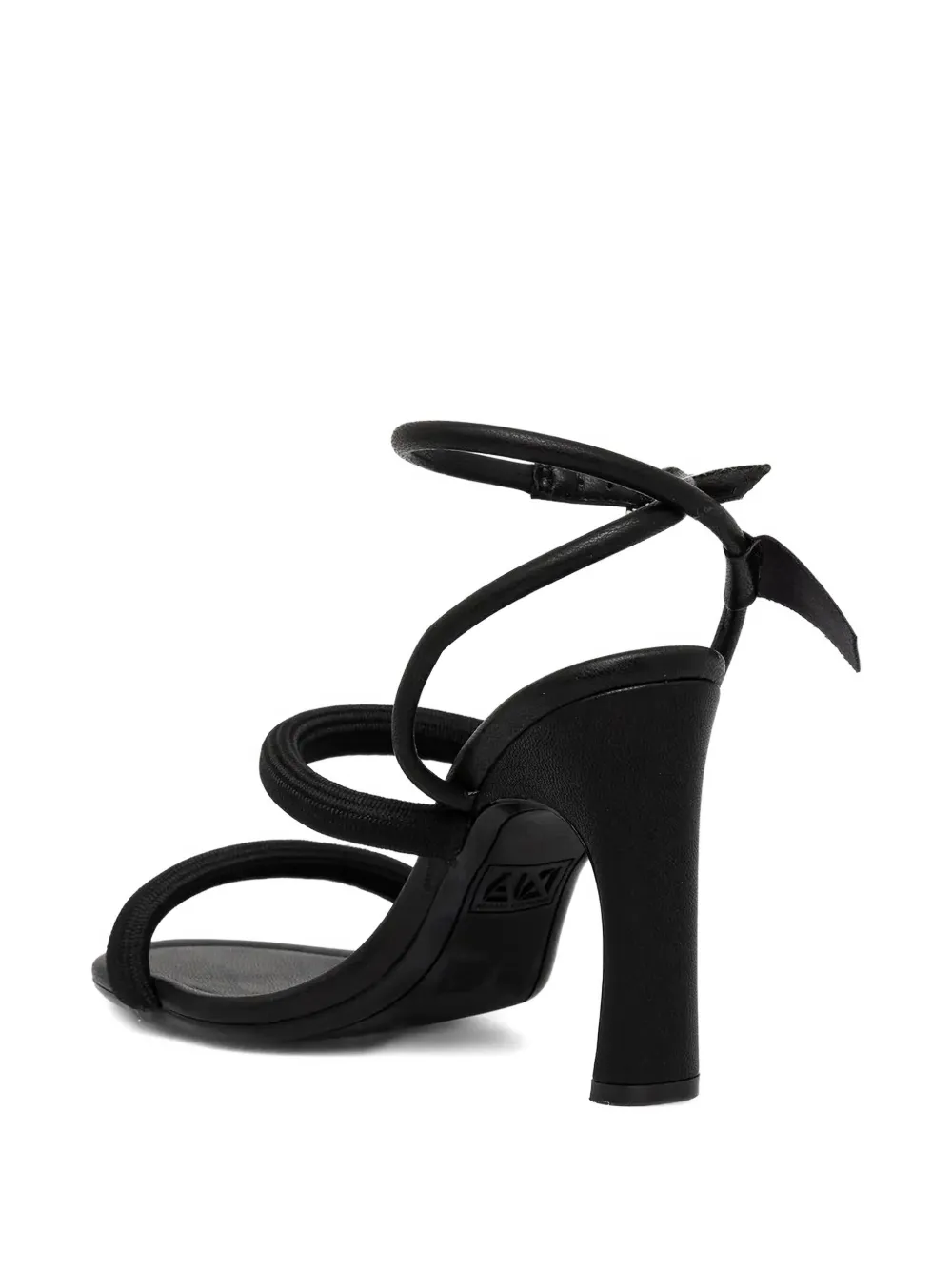 Armani Exchange heeled sandals Black