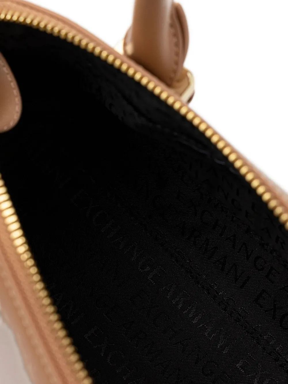 Armani Exchange Shopper met handvatten - Bruin