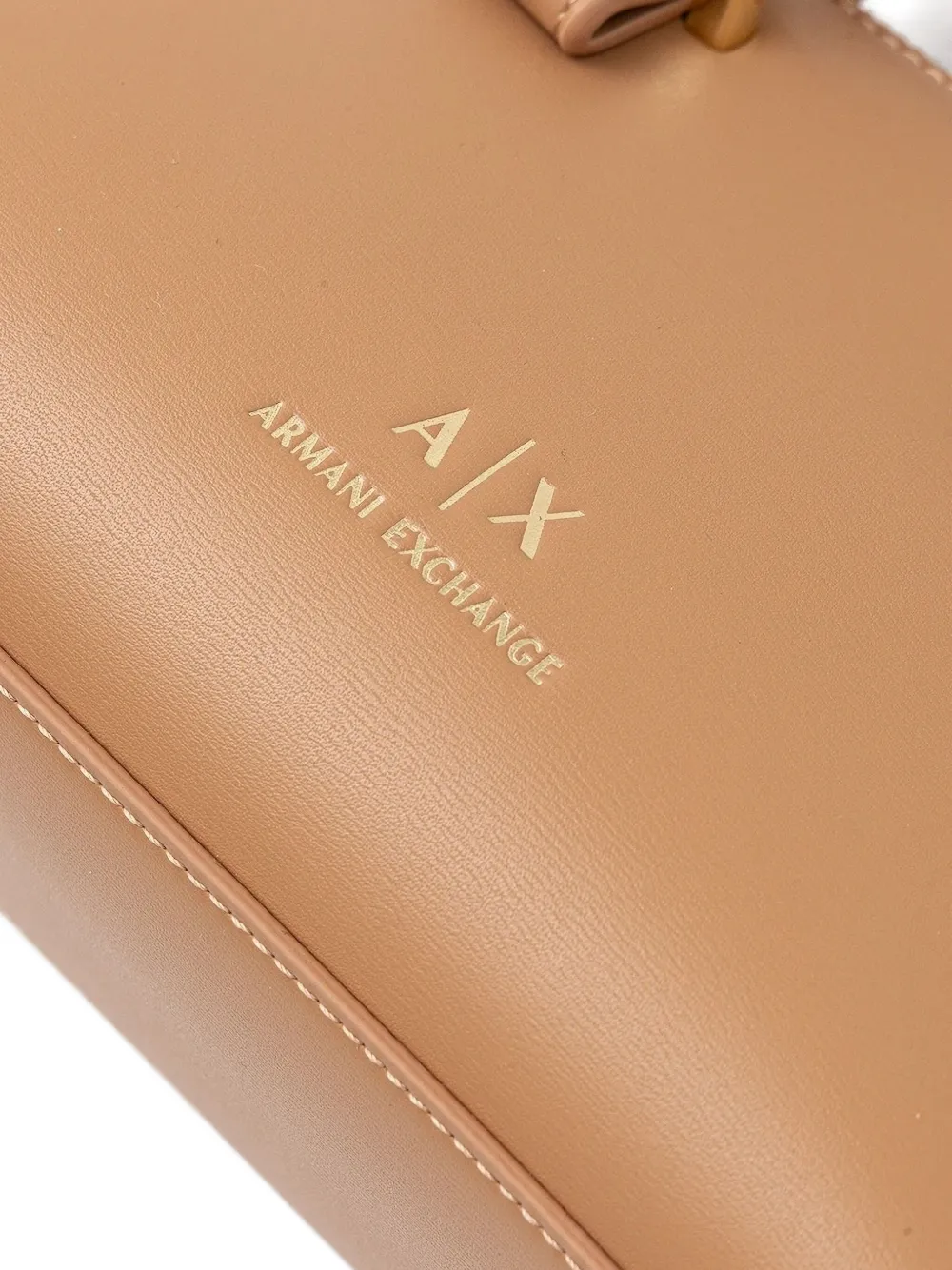 Armani Exchange Shopper met handvatten Bruin