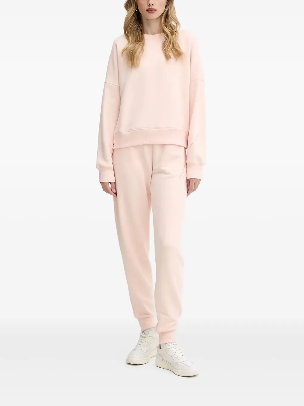 Armani Exchange sleeve-detail sweatshirt | Rosa | Image 1