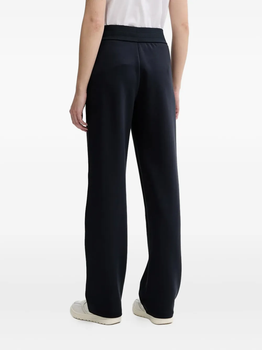 Armani Exchange Logo-detail Track Pants In Blue