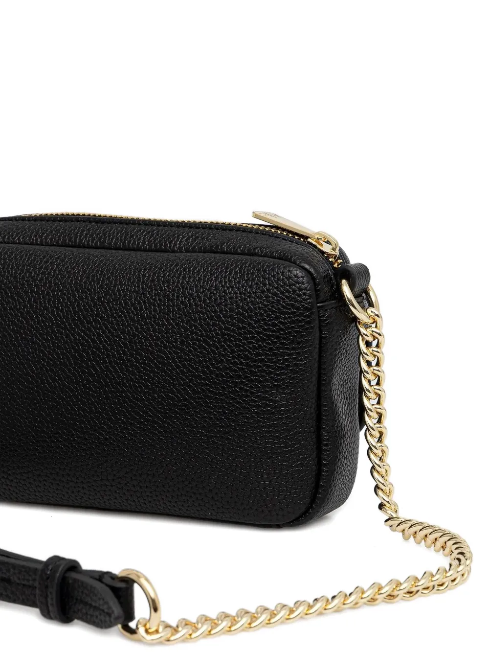 Armani Exchange Mini-crossbodytas met logoplakkaat Zwart