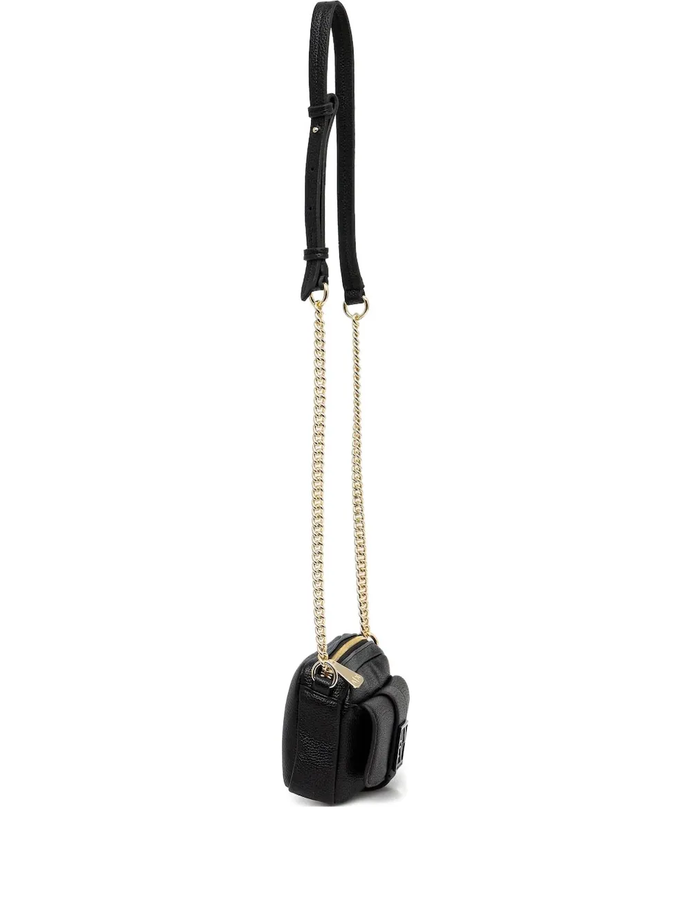 Armani Exchange mini logo-plaque cross-body bag | Black | Image 1