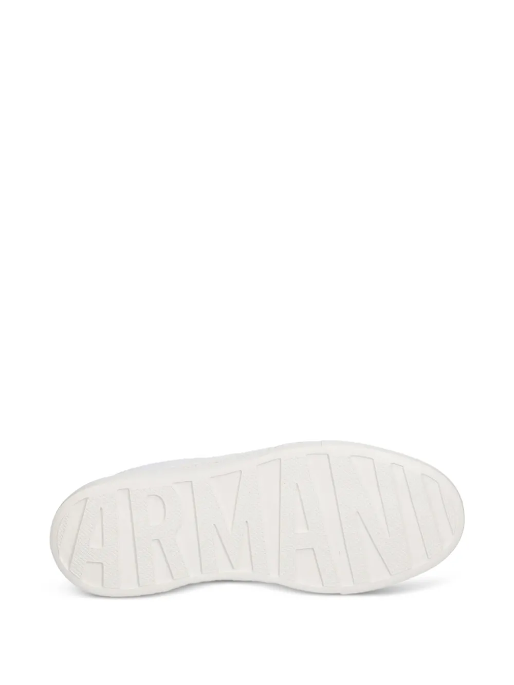 Armani Exchange Leren sneakers Wit