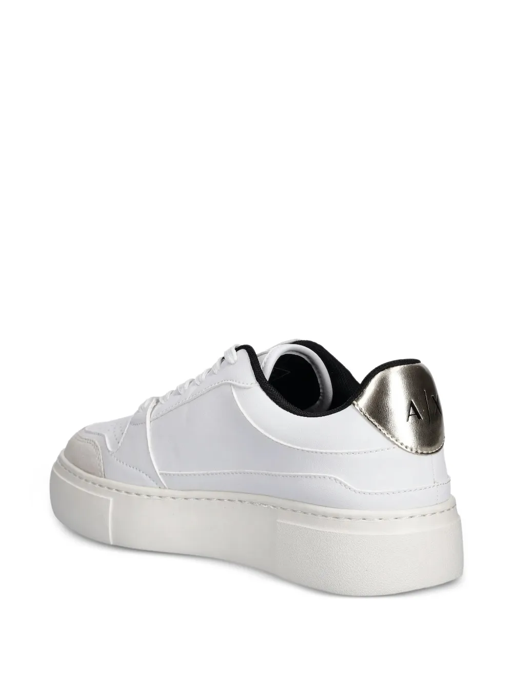 Armani Exchange Leren sneakers - Wit