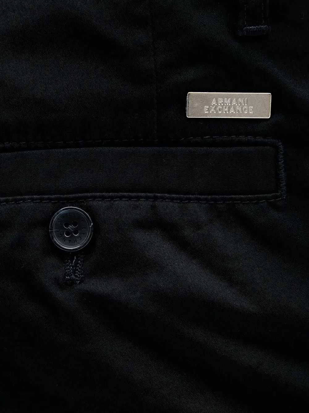 Armani Exchange Straight broek Blauw