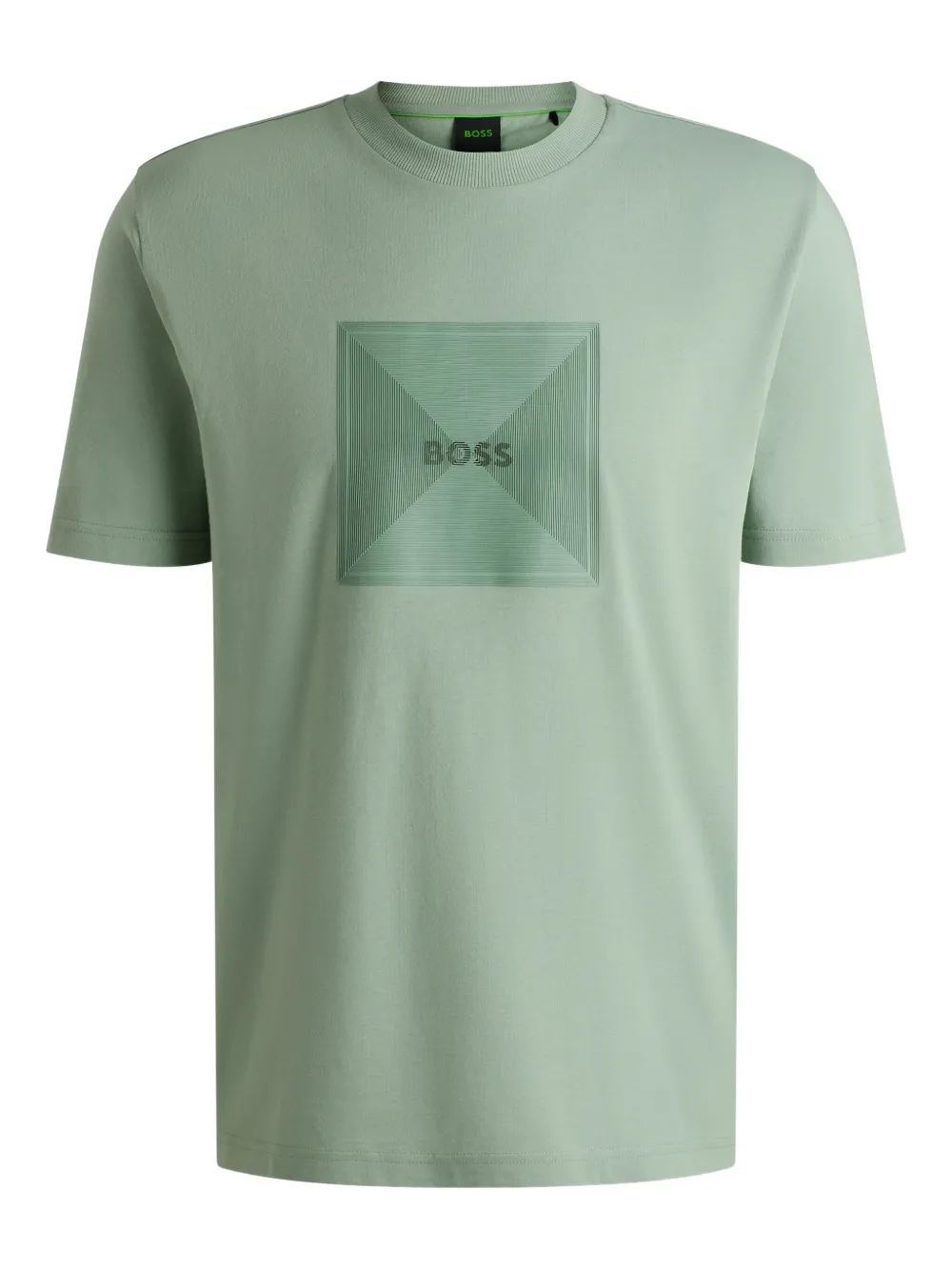 BOSS cotton jersey T-shirt | Green | Image 1