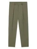 BOSS pleated tapered trousers - Green