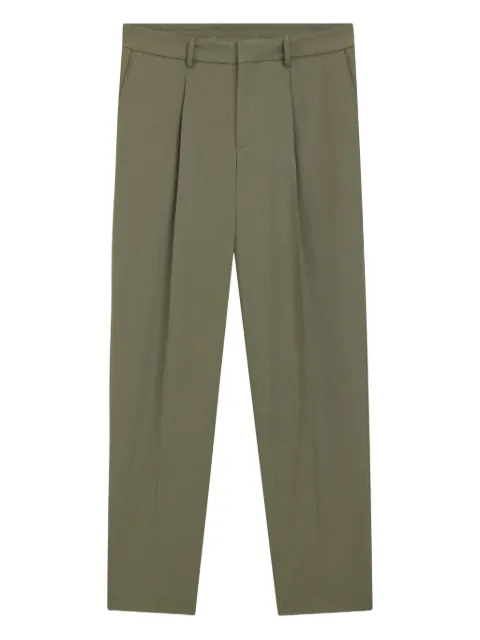 BOSS Plissierte Tapered-Hose