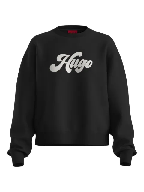 HUGO logo-print sweatshirt