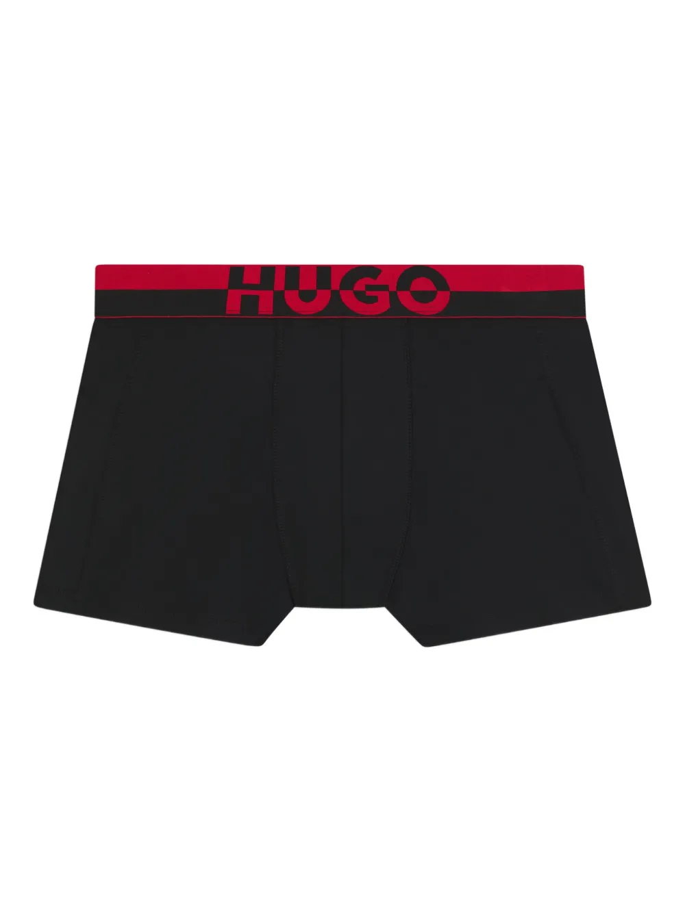 HUGO Kit 3 cuecas boxer com logo no cós | Preto | Image 1