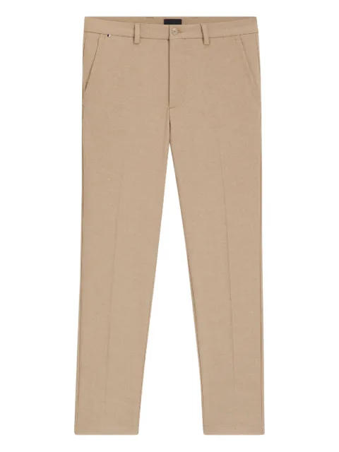 BOSS Calça com efeito amassado