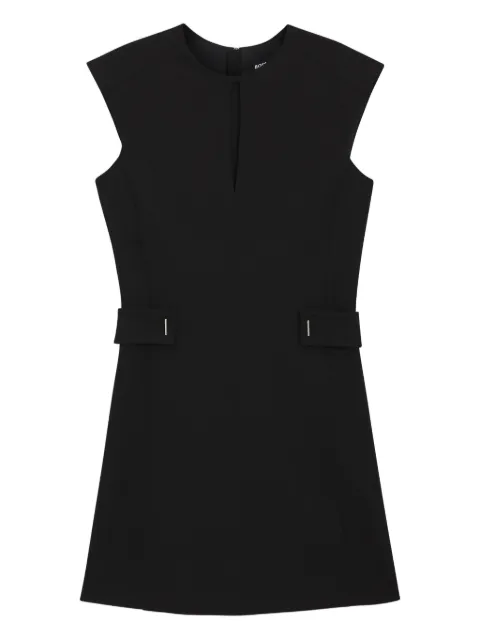 BOSS keyhole-neckline mini dress