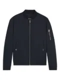 BOSS zip-up bomber jacket - Blue