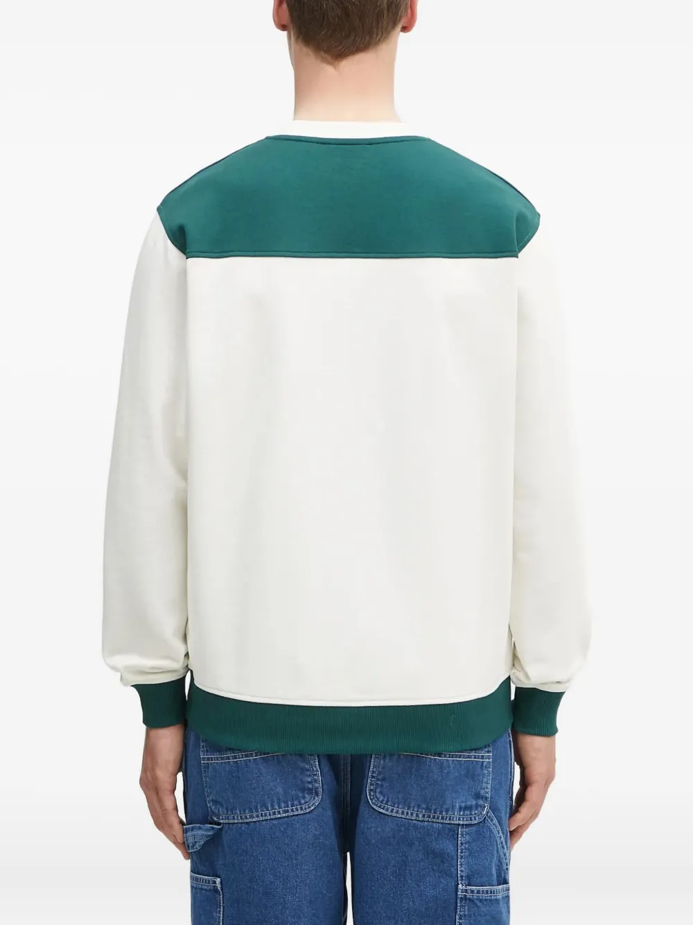 Drôle De Monsieur Le Sweat Tennis sweater Wit