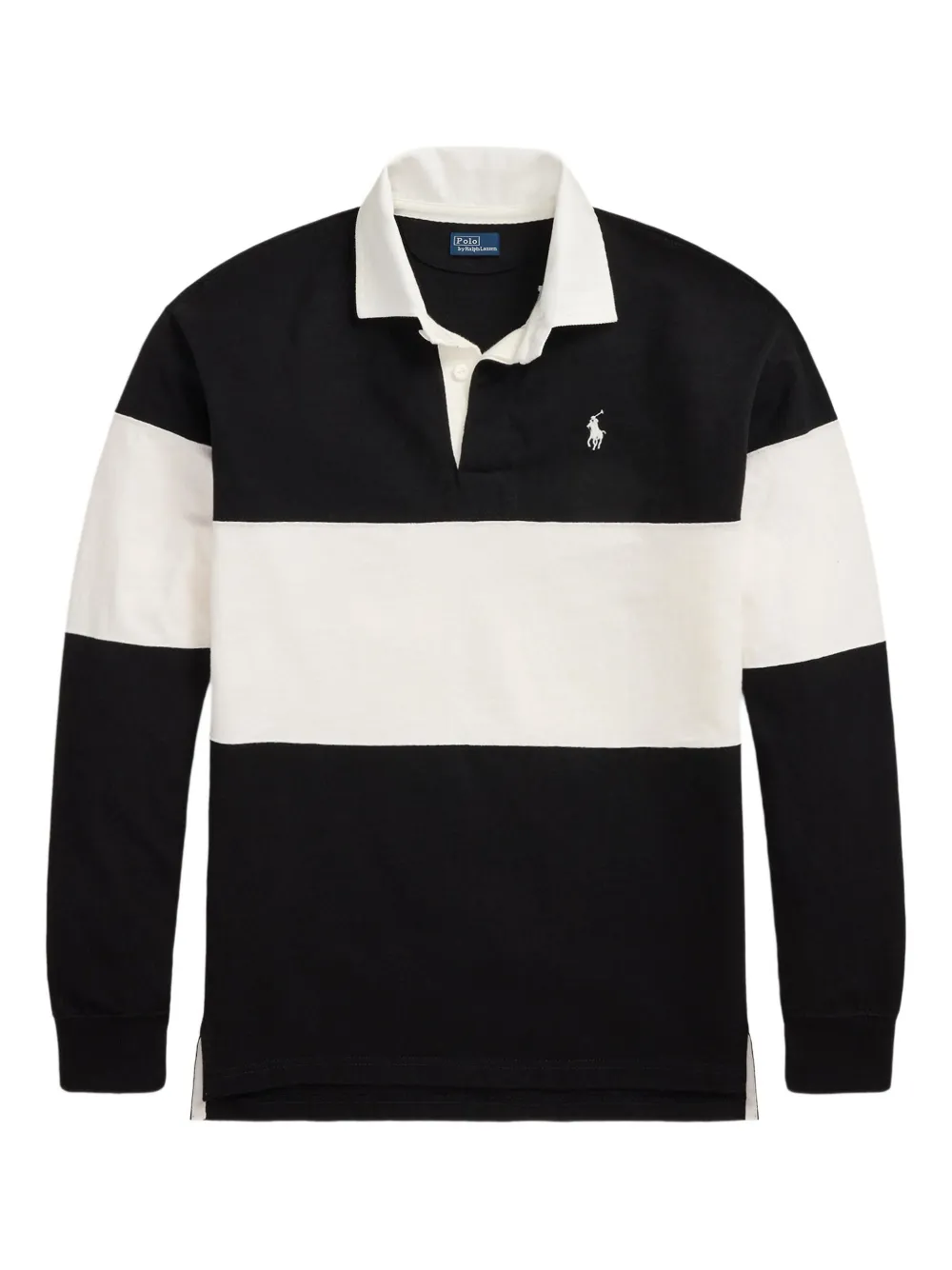 Polo Ralph Lauren Gestreepte polotrui Zwart