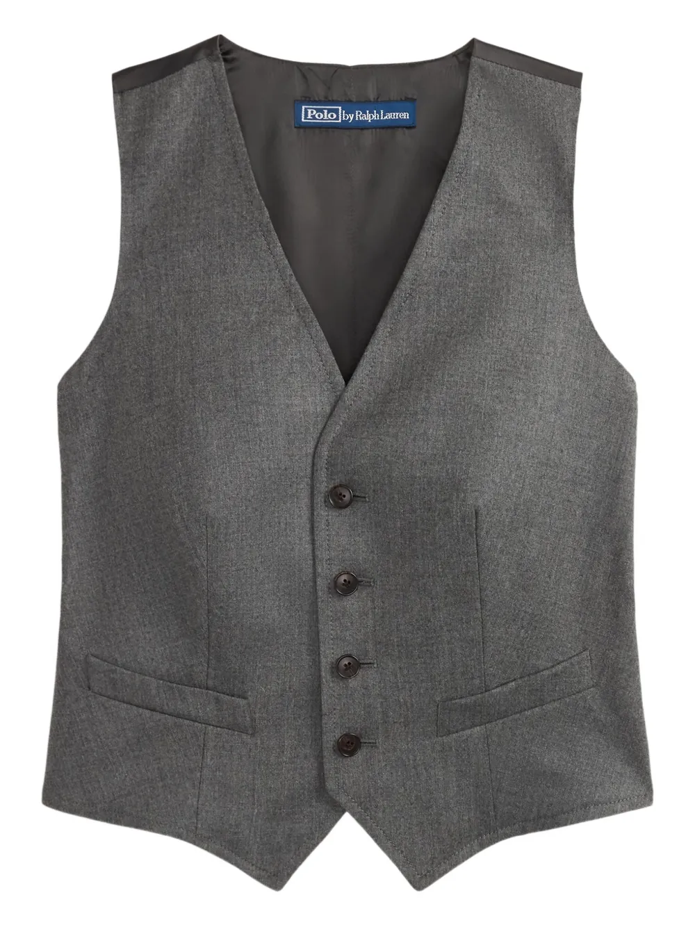 Polo Ralph Lauren Gilet met knoopsluiting Grijs