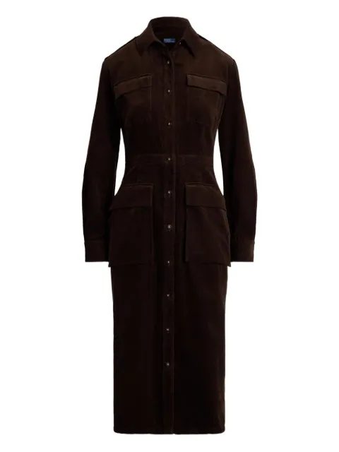 Polo Ralph Lauren corduroy collared shirt dress