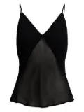 Polo Ralph Lauren cross-back V-neck top - Black