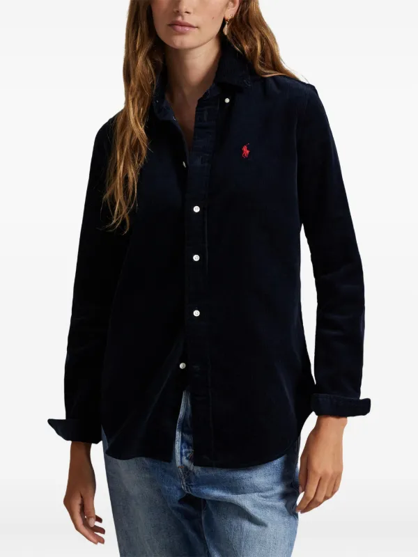 Ralph Lauren ネイビー コーデュロイ シャツ US M Ralph Lauren ネイビー コーデュロイ シャツ US M - メルカリ
