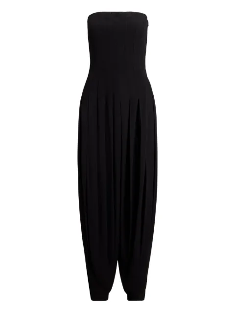 Polo Ralph Lauren strapless pleated jumpsuit
