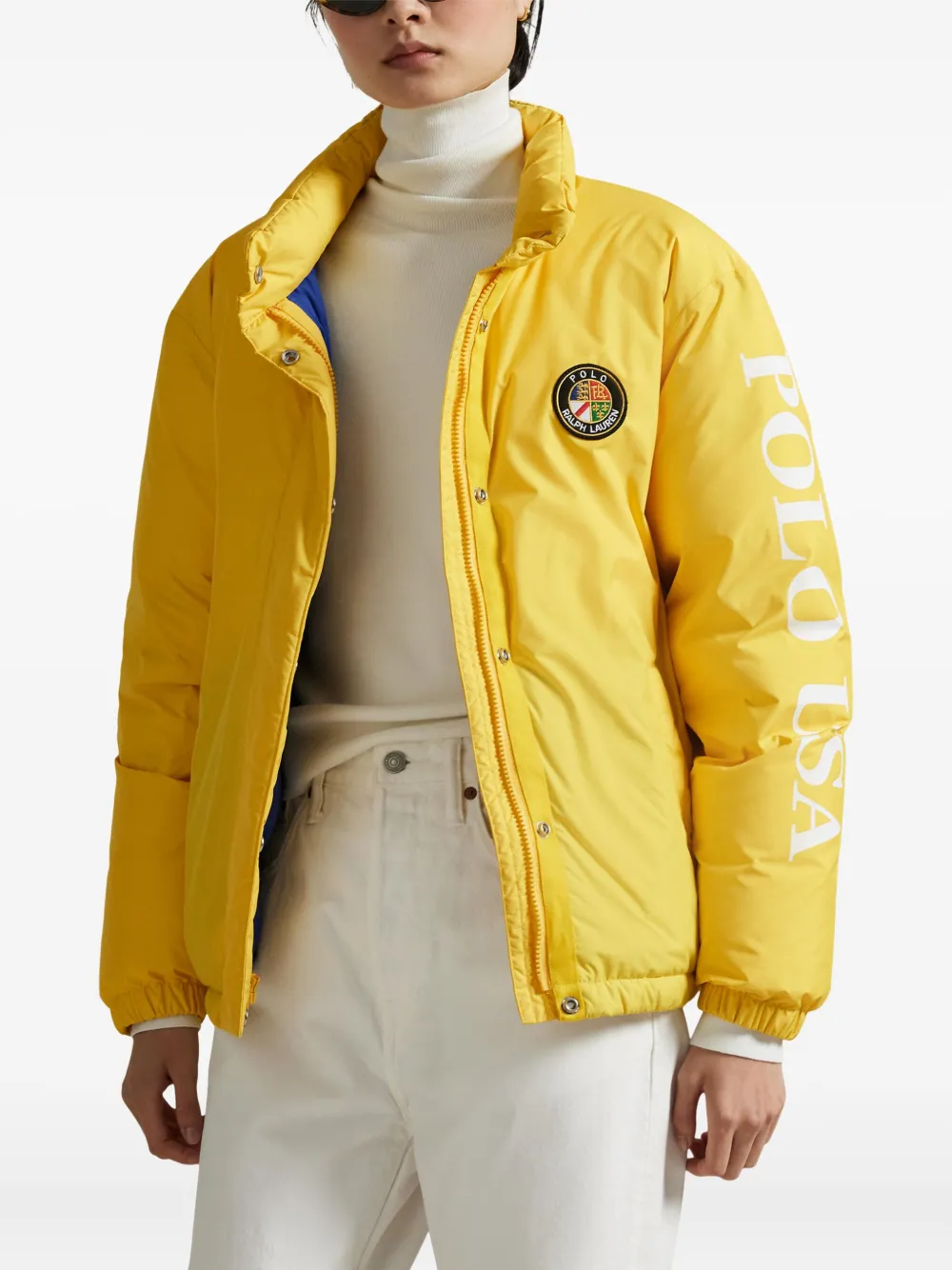 Polo Ralph Lauren Gewatteerd jack Geel