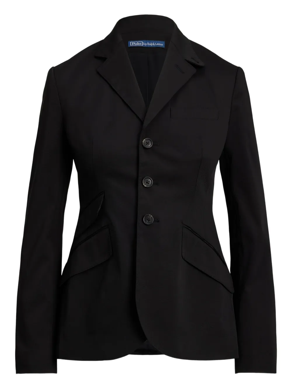 Polo Ralph Lauren Three-button Blazer In Black