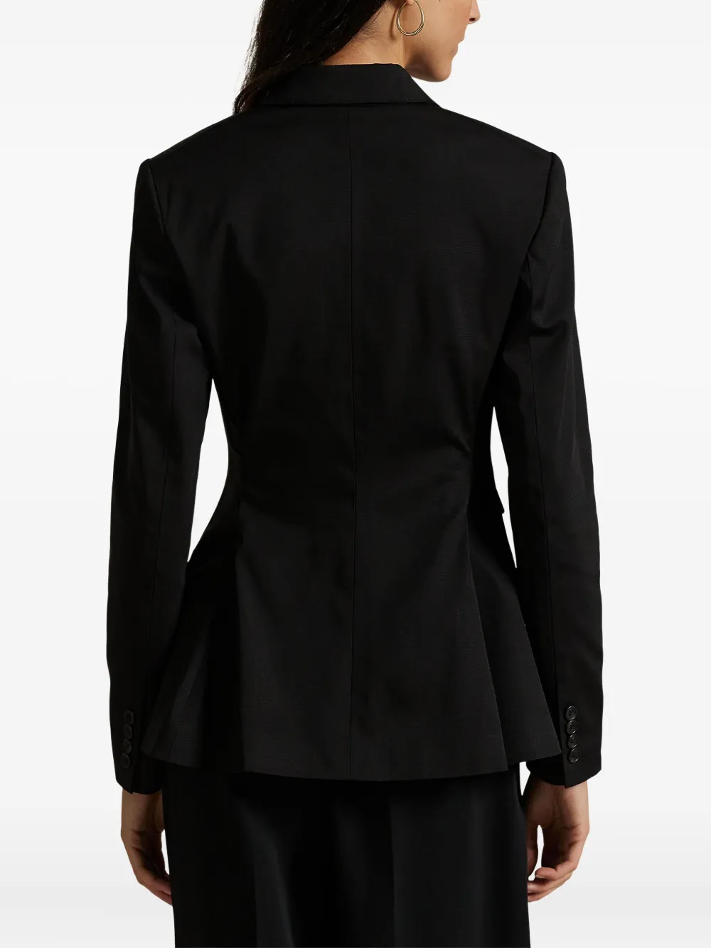 Polo Ralph Lauren Three-button Blazer In Black