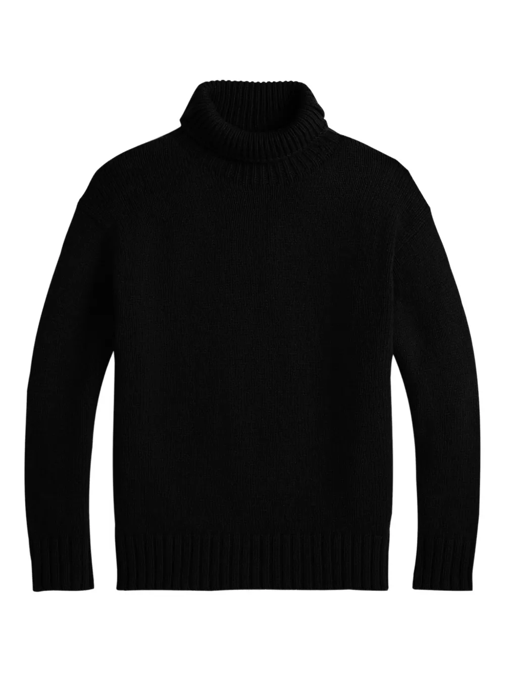 Polo Ralph Lauren wool turtleneck pullover sweater | Black | Image 1