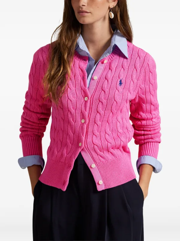 POLO RALPH LAUREN ピンク カーディガン M Polo Ralph Lauren カーディガン - ピンク | 211856734002